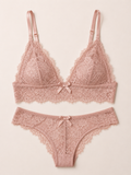 Lace Bralette Set