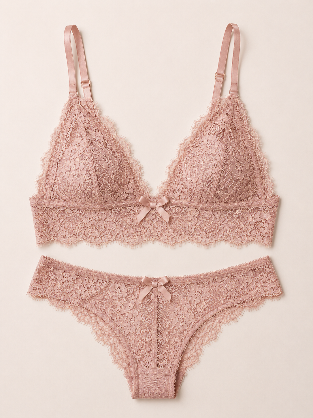 Lace Bralette Set
